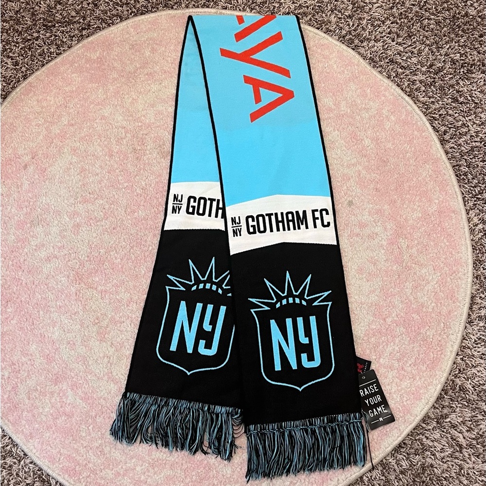 NY Blue & Black Supporter Scarf